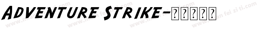 Adventure Strike字体转换